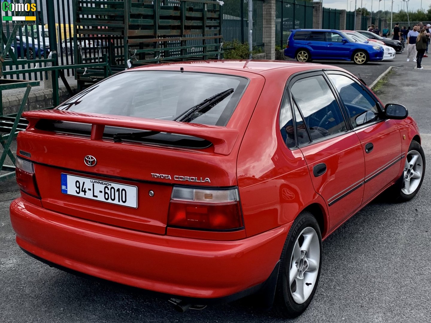 94-L-6010, Toyota Corolla 7th gen (FX) 5-door Hatch (E100), 1992–1999