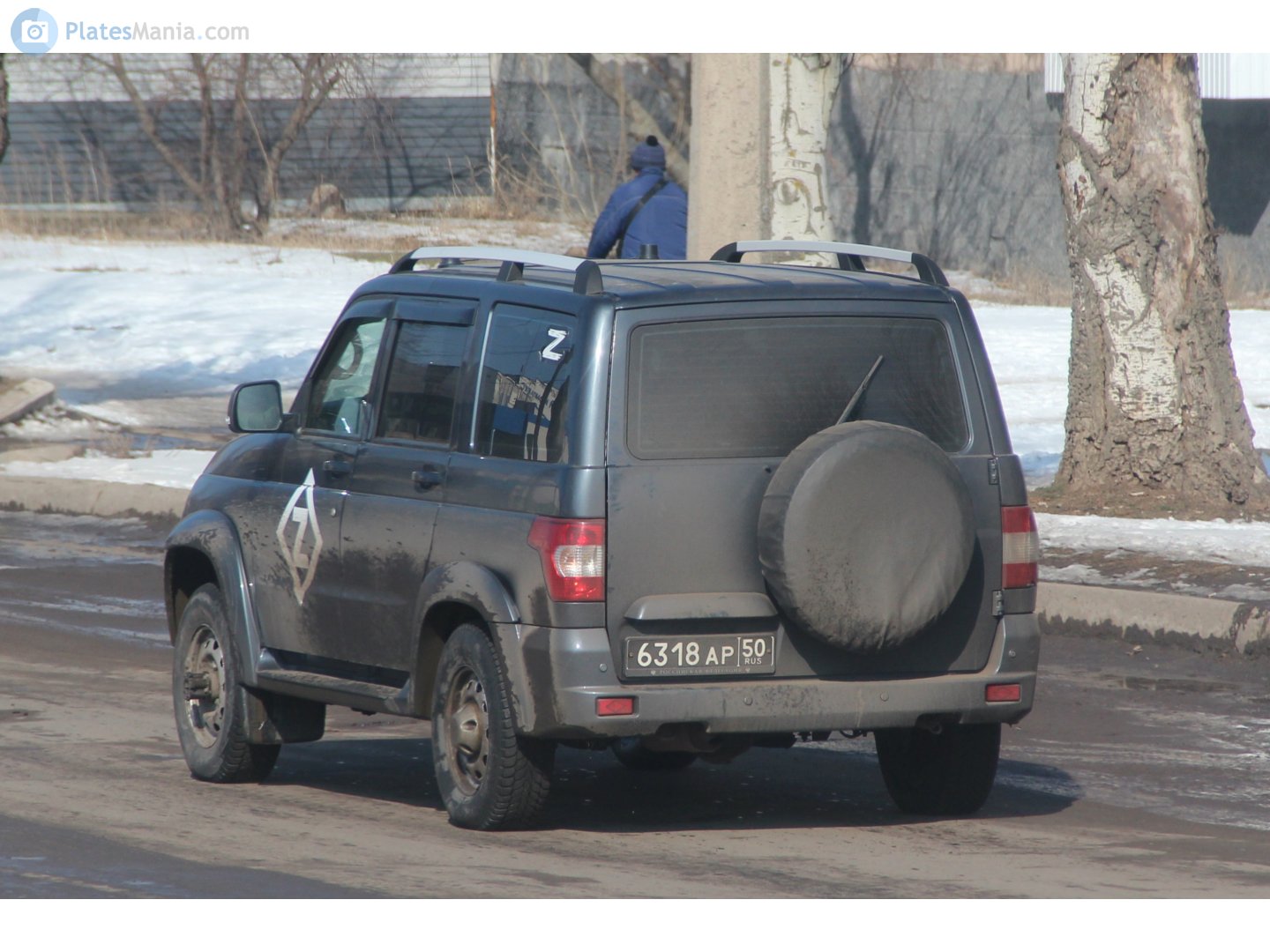 6318 ар 50, UAZ 3163 Patriot 1st gen, facelift, 2014­–