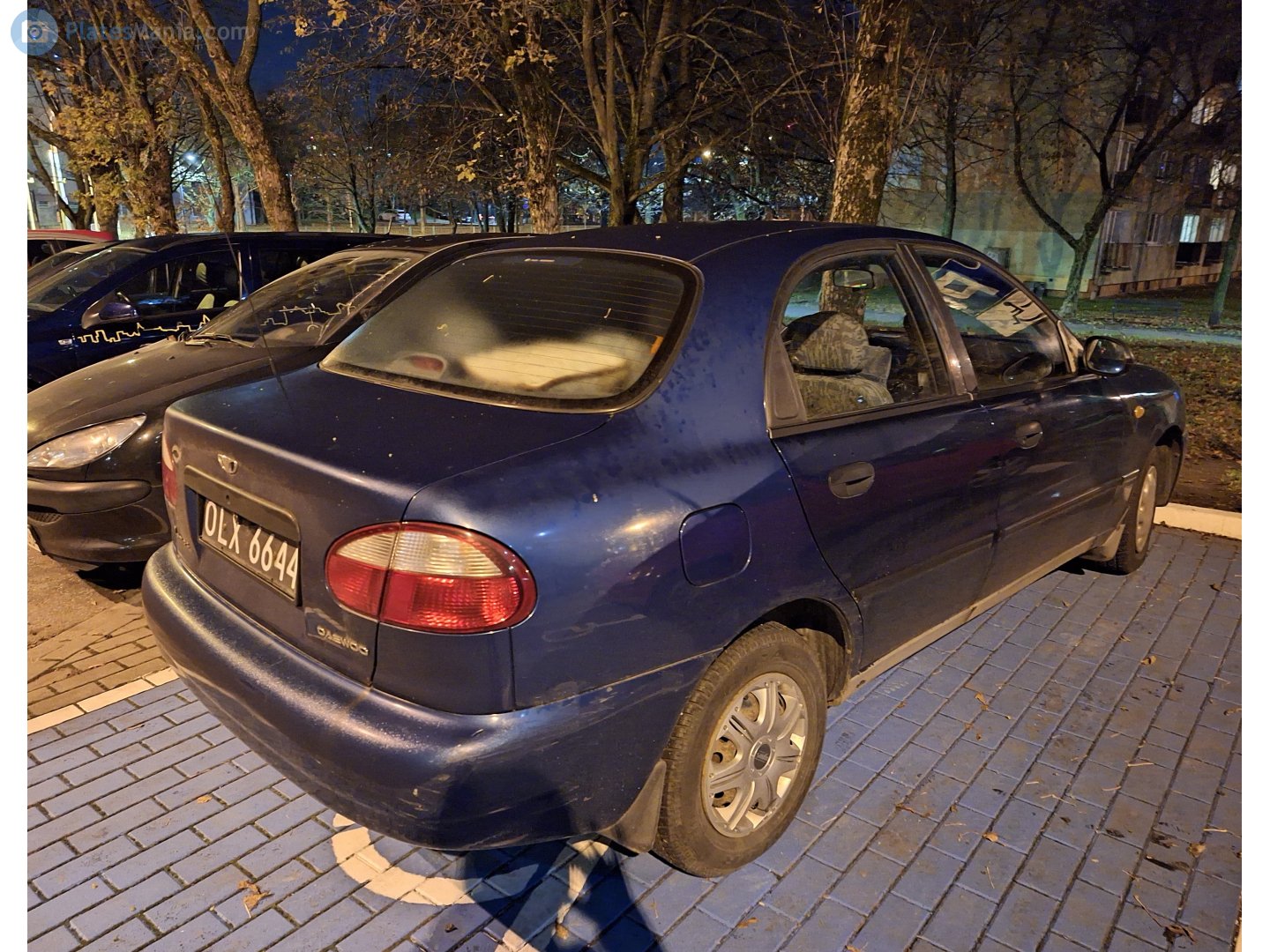 OLX 6644, Daewoo Lanos 1st gen Sedan (T100/T150), 1997–2009