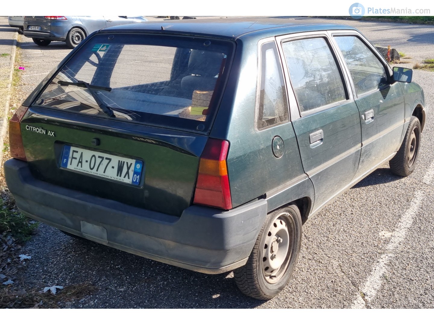 FA-077-WX, Citroёn AX 1st gen 5-door Hatch (S9), 1987–1998