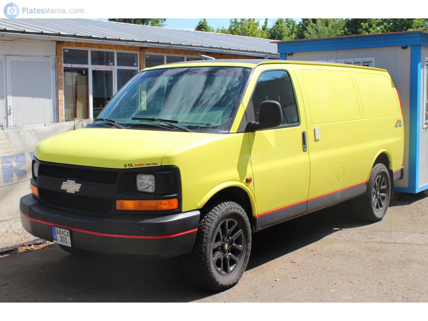 AA CX-301, Chevrolet Express 1st gen (GMT610), facelift, 2002–