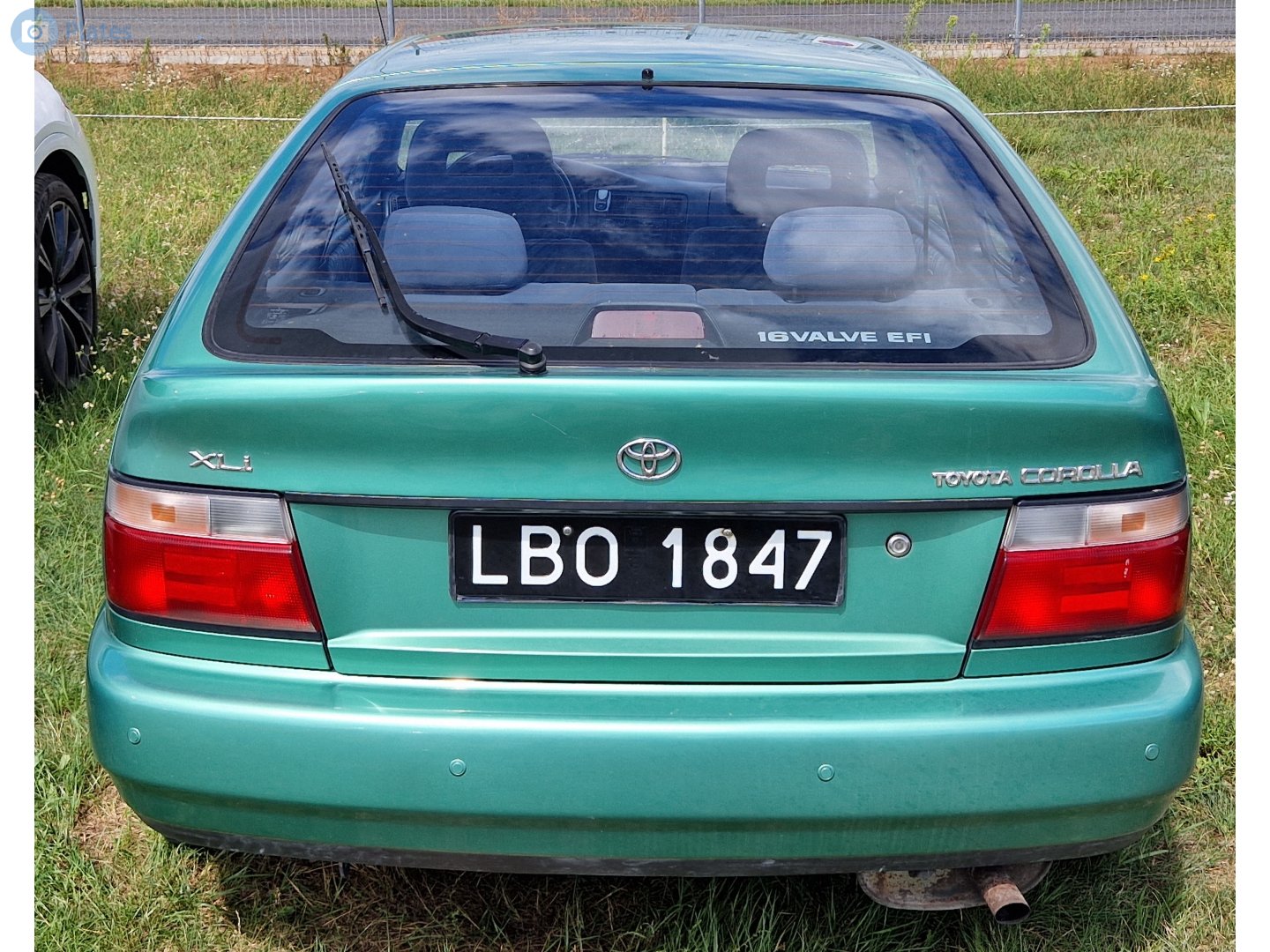LBO 1847, Toyota Corolla 7th gen (FX) 3-door Hatch (E100), 1992–1999