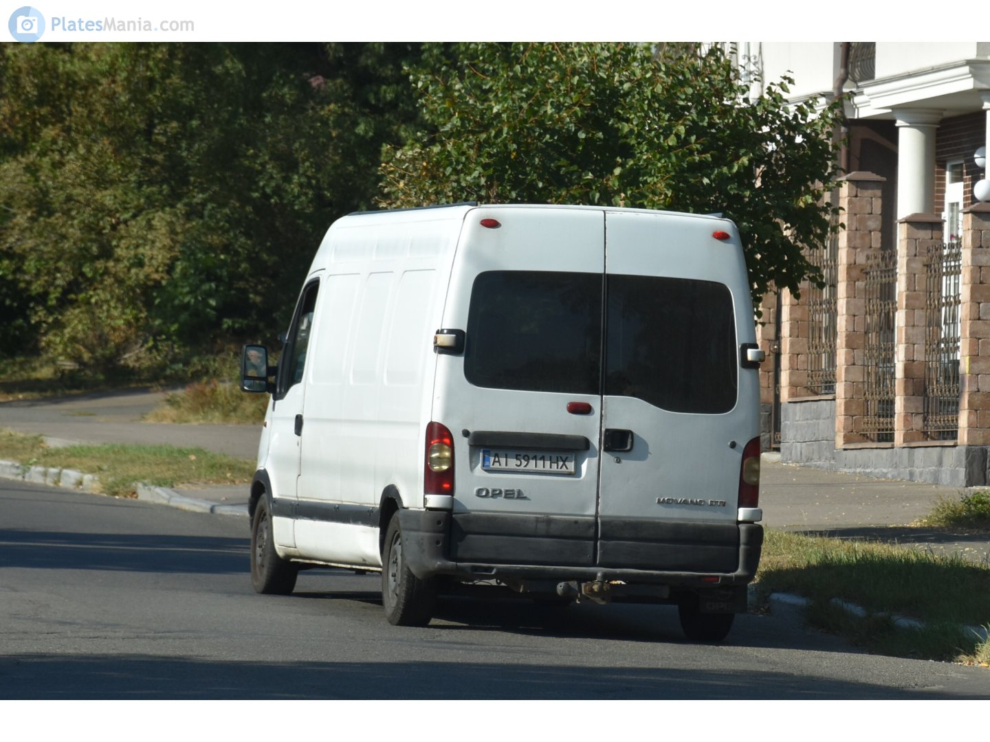 AI 5911 HX, Opel Movano 1st gen Van (A; X70), 1998–2003