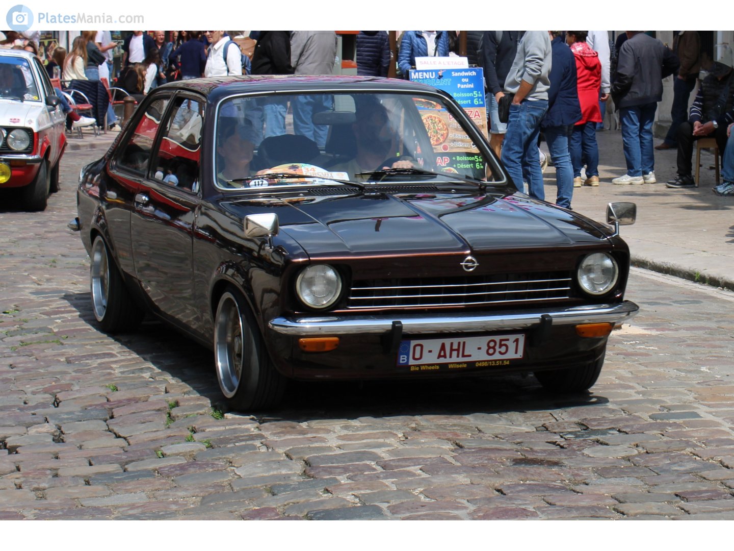 O-AHL-851, Opel Kadett 3rd gen 2-door Sedan (C), 1973–1979