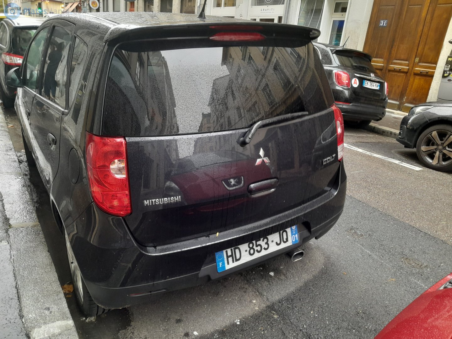 HD-853-JQ, Mitsubishi Colt 8th gen 5-door Hatch (Z30), 2002–2010 (–2012 for JP-market)