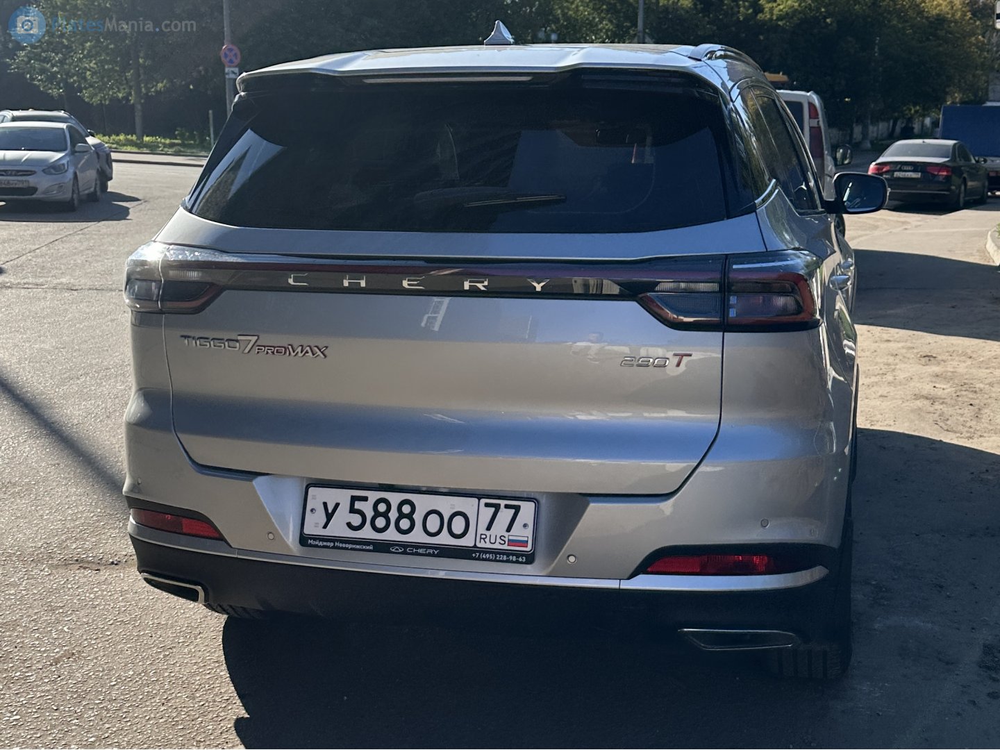 у 588 оо 77, Chery (Chirey) Tiggo 7 2nd gen (L/Plus) (T1E; Global-market), facelift, 2024­–