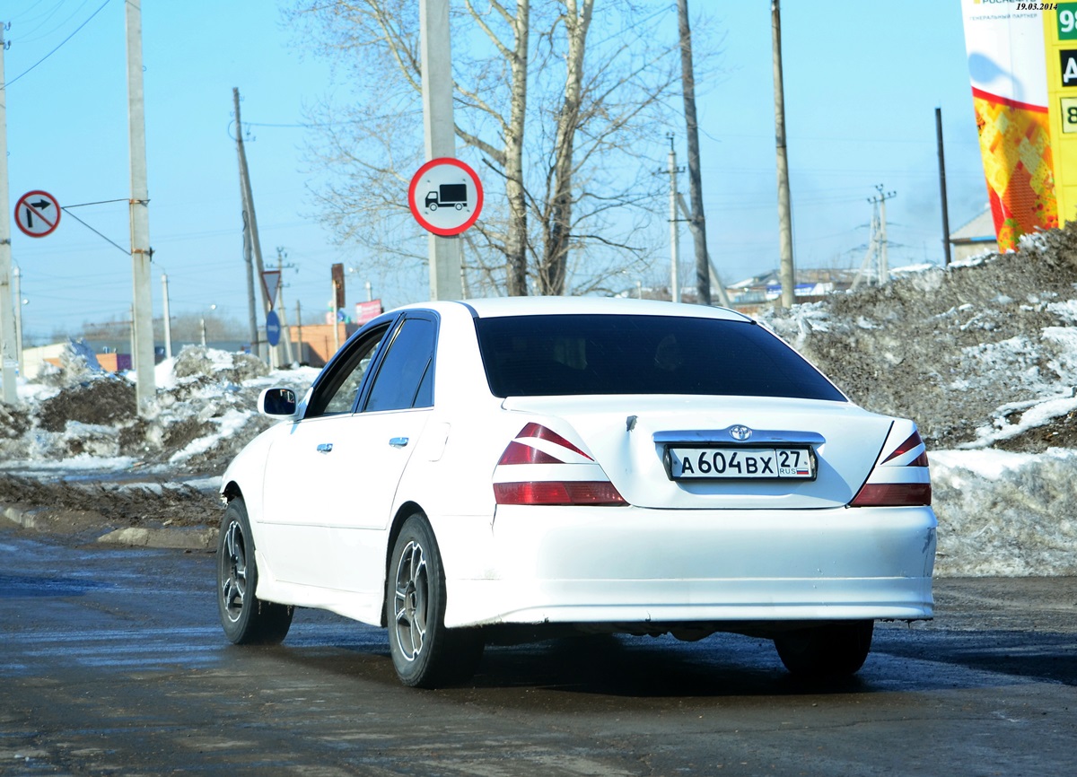 а 604 вх 27, Toyota Mark II 9th gen Sedan (X110), 2000–2004