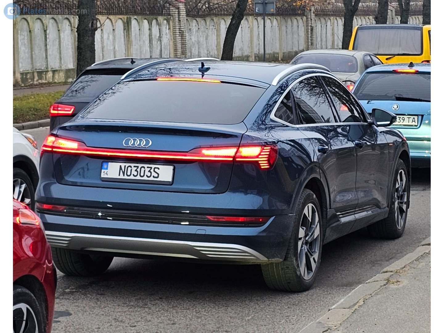 14 N0303S, Audi e-tron 1st gen Sportback (GEA), 2020–2022