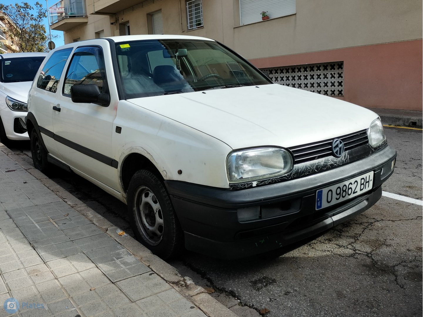 O 9862 BH, Volkswagen Golf 3rd gen 3-door Hatch (1H1), 1991–1997