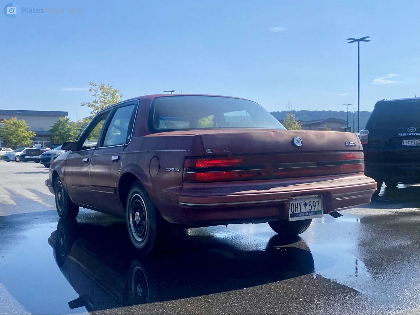 QHY 597, Buick Century 5th gen Sedan (19; A-body), facelift, 1988–1996