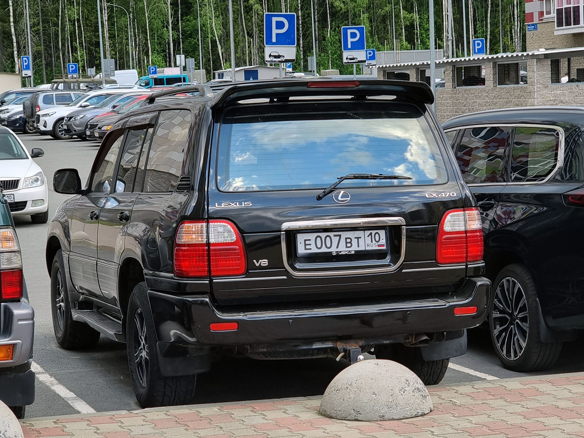 е 007 вт 10, Lexus LX 2nd gen (J100), 1998–2007