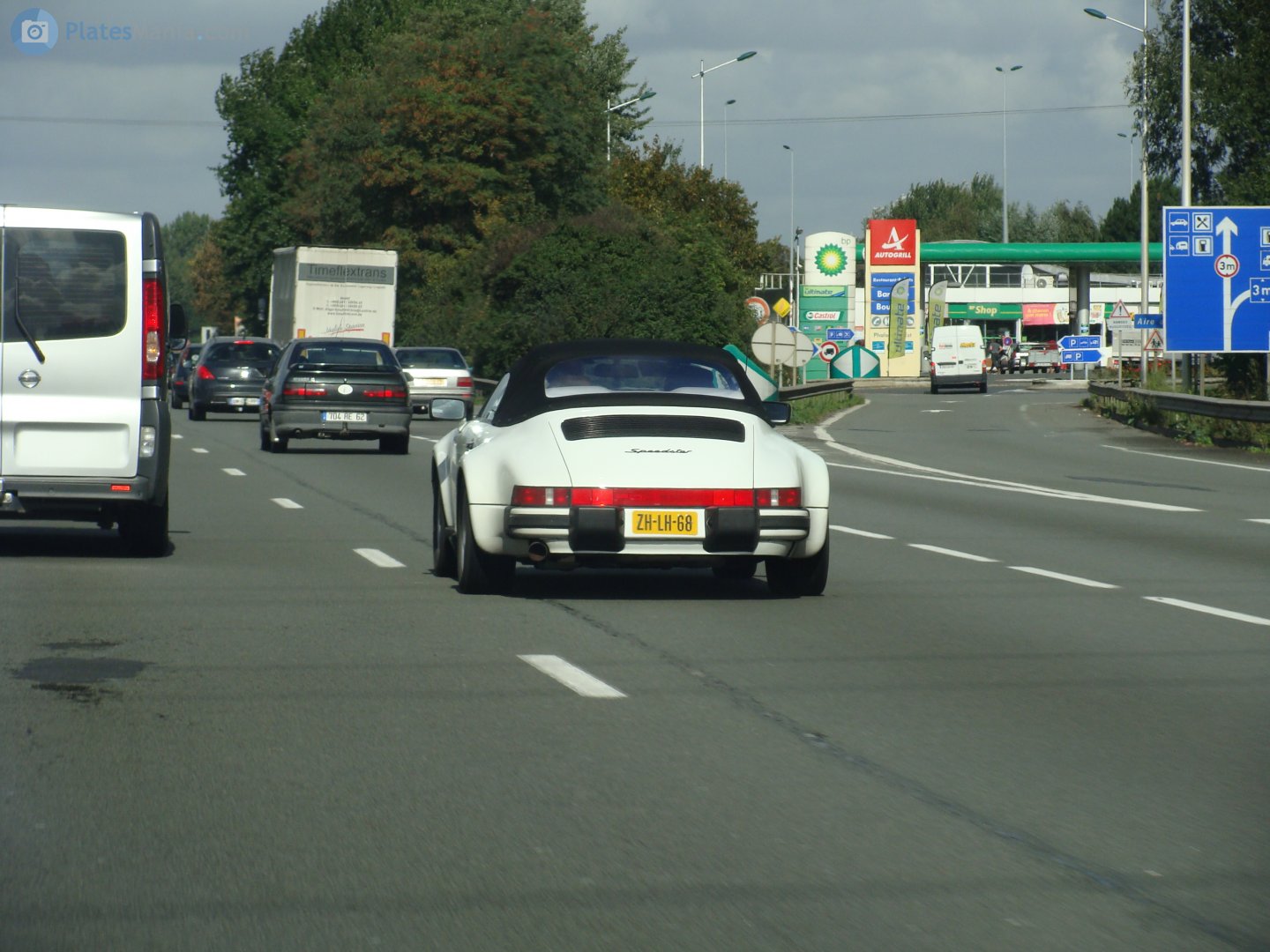ZH-LH-68, Porsche 911 2nd gen Speedster (930, G-Modell), 1989