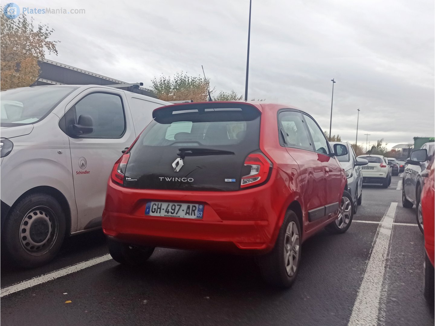 GH-497-AR, Renault Twingo 3rd gen (B07), 2014–2023