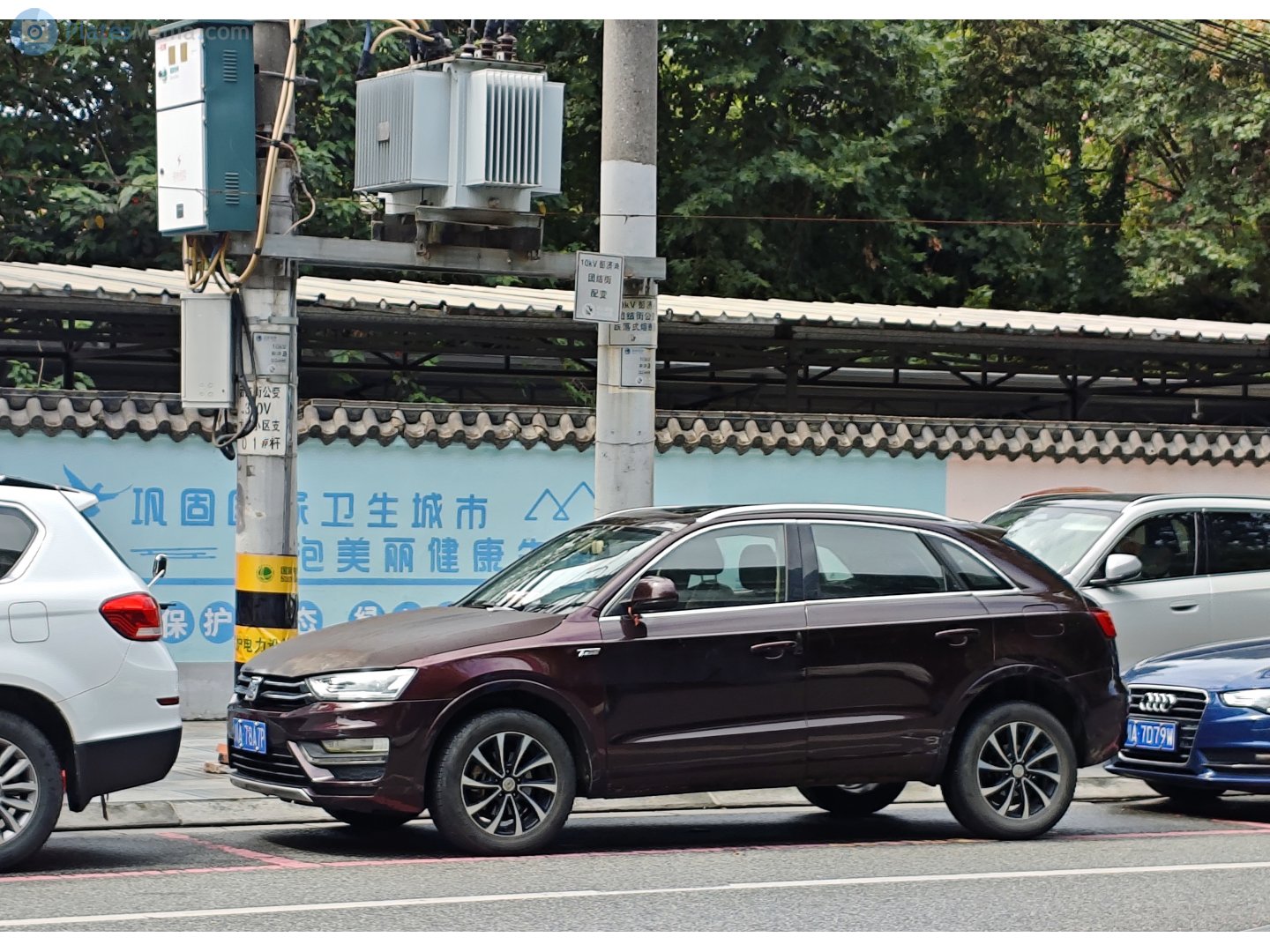 川A·78A7P, Zotye SR7 1st gen, 2015–2021