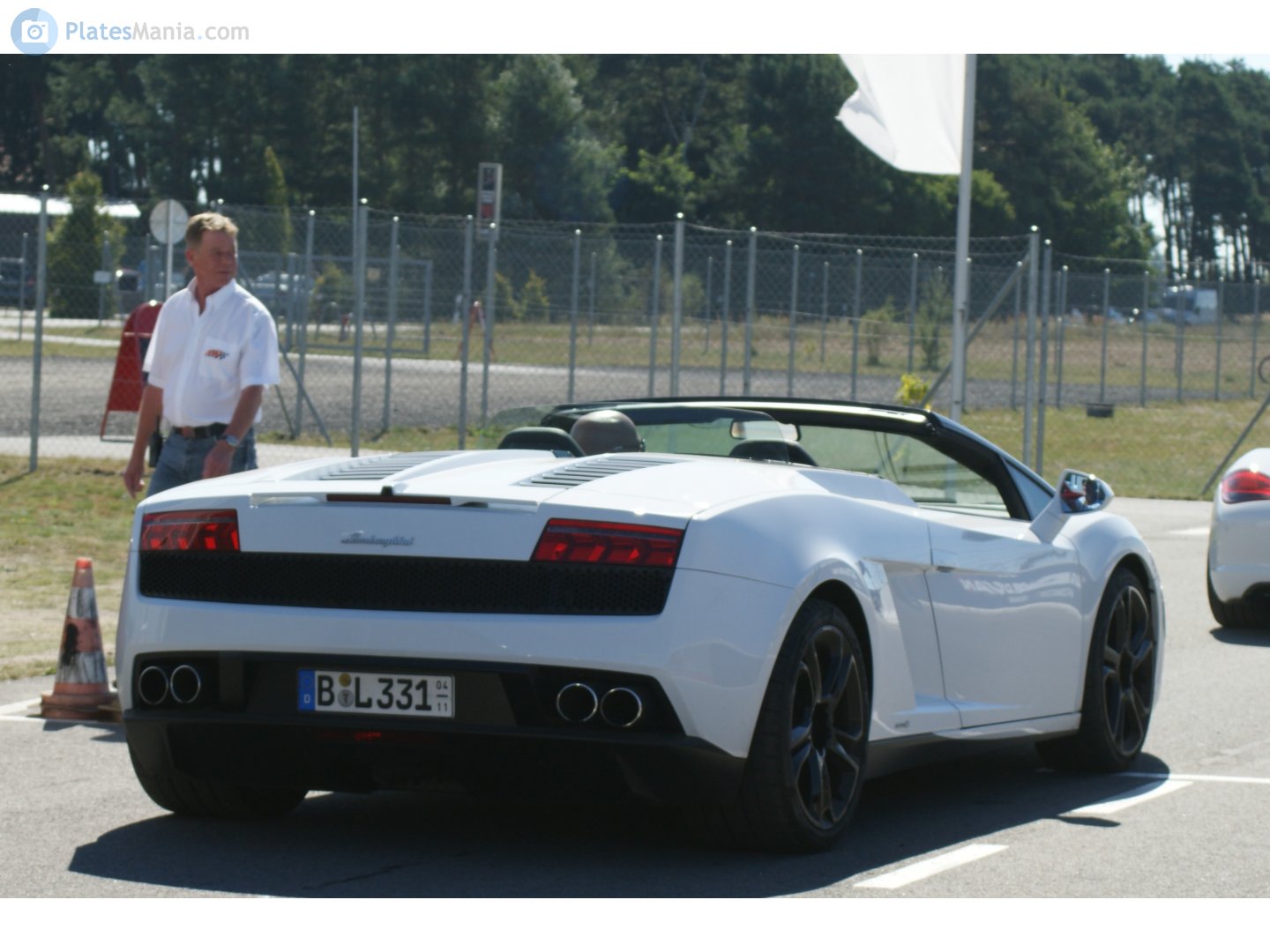B L 331 (04/11), Lamborghini Gallardo 1st gen Spyder, facelift, 2008–2014