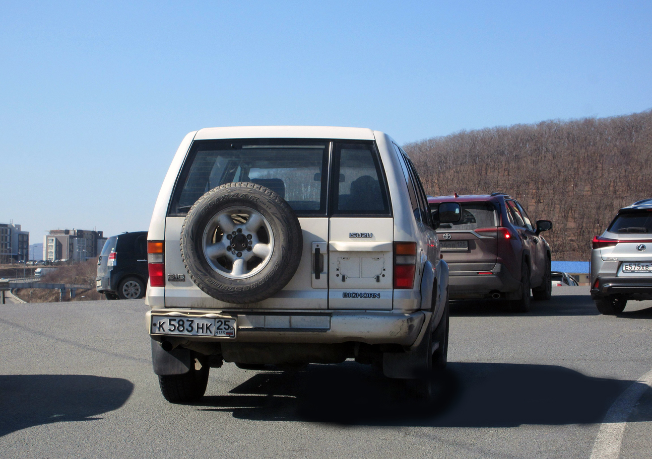 к 583 нк 25, Isuzu Bighorn 2nd gen 5-door SUV (UBS69), 1991–1998