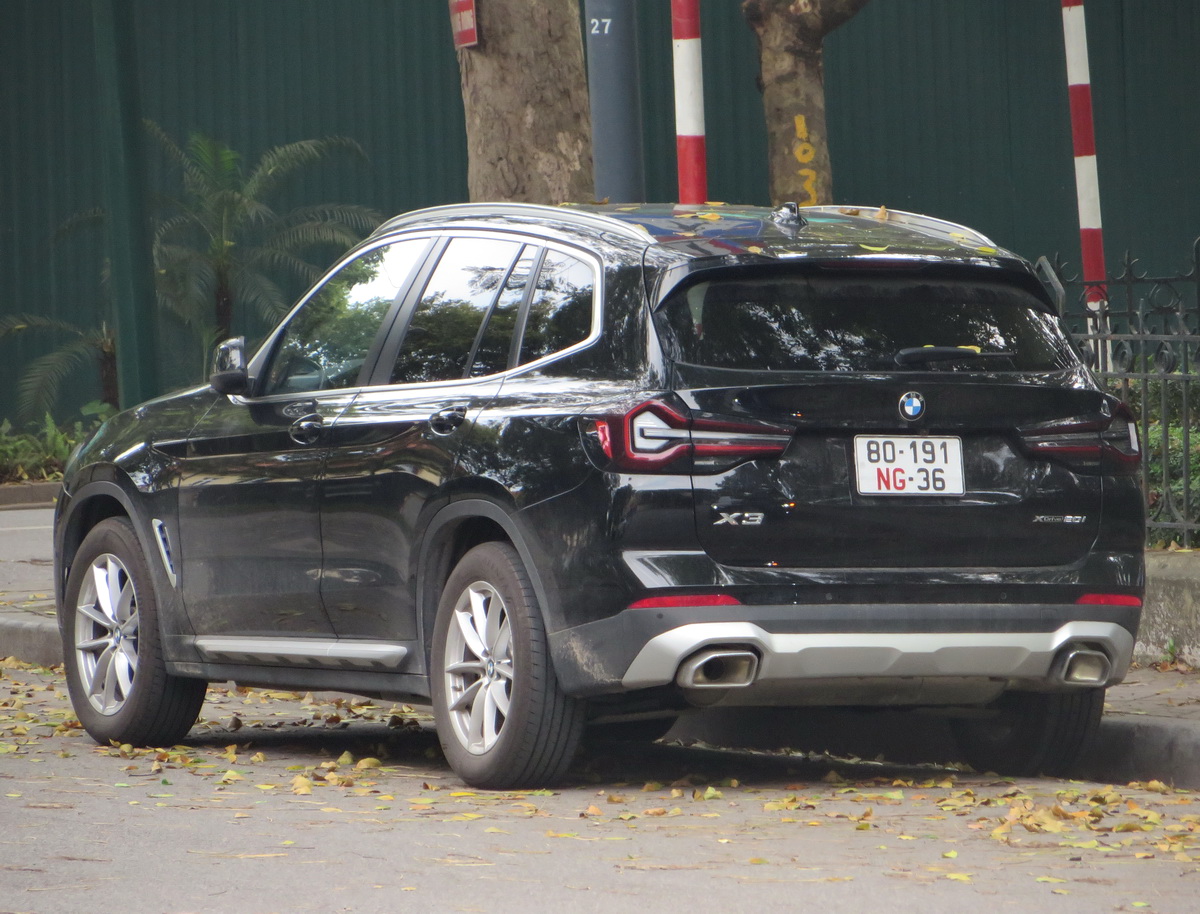 80-191-NG-36, BMW X3 3rd gen (G01), facelift, 2021–2024