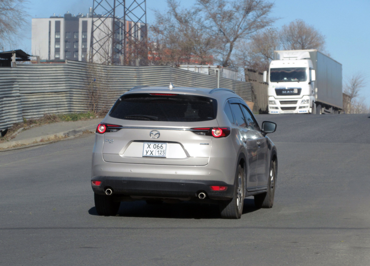 х 066 ух 125, Mazda CX-8 1st gen (KG; Pacific-market), 2017–2022 (–2023 for JP-market)