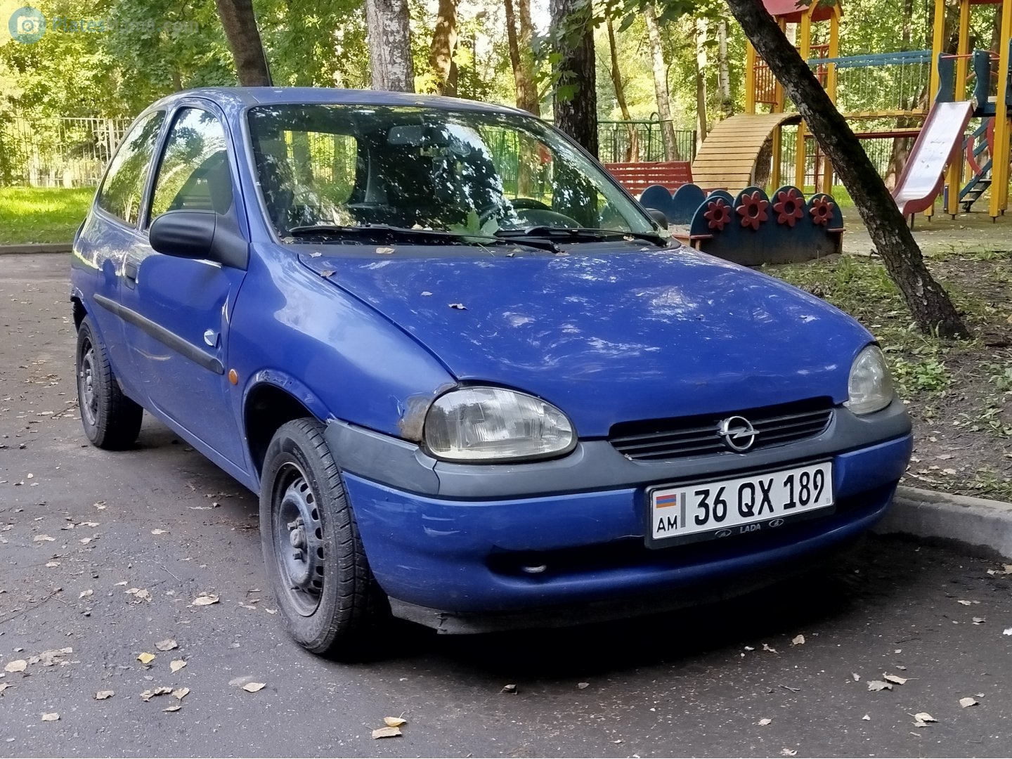 36 QX 189, Opel Corsa 2nd gen (Lite) 3-door Hatch (B; S93), 1993–2000 (–2007 for ZA-market)