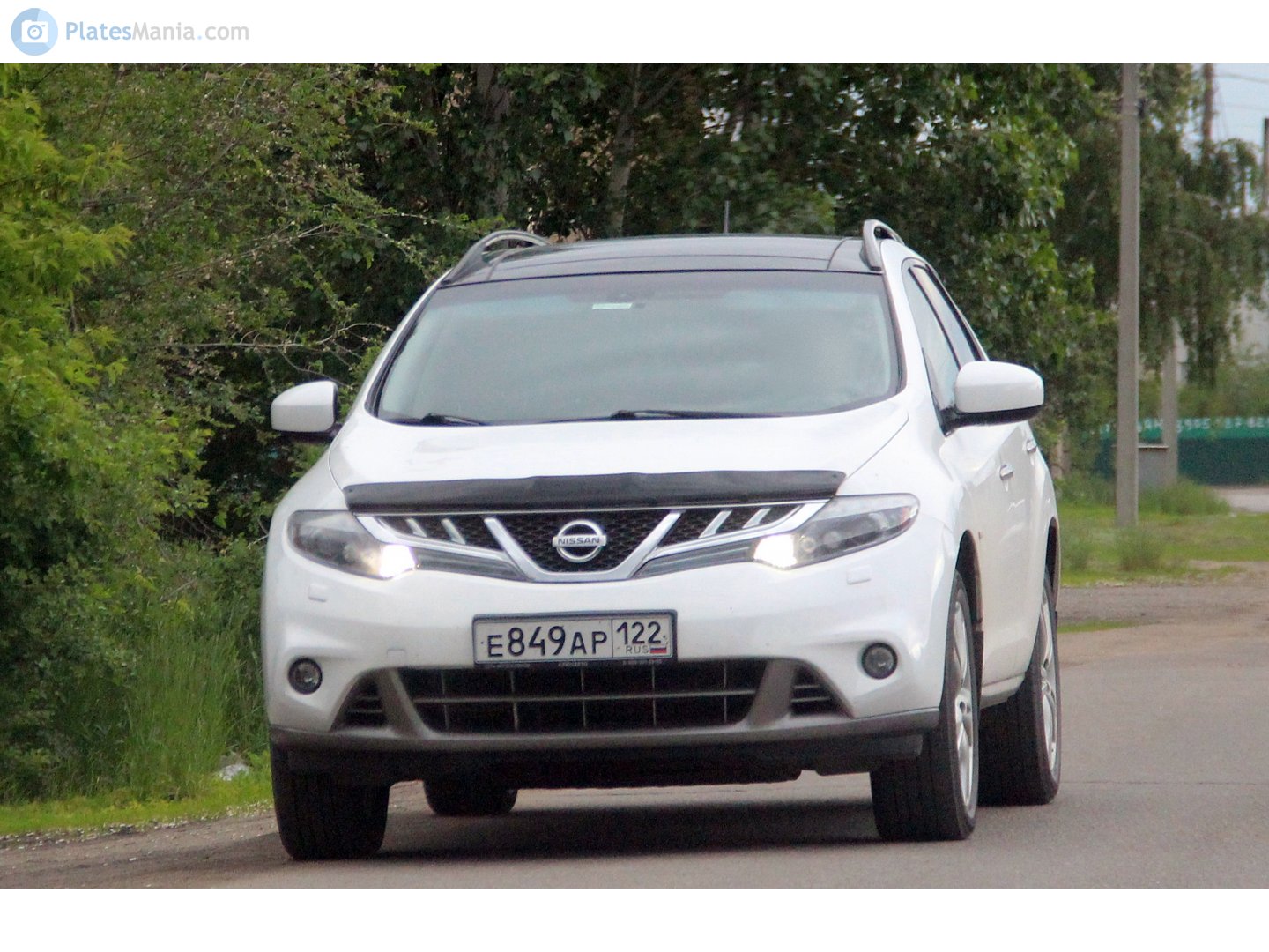 е 849 ар 122, Nissan Murano 2nd gen SUV (Z51), 2007–2016