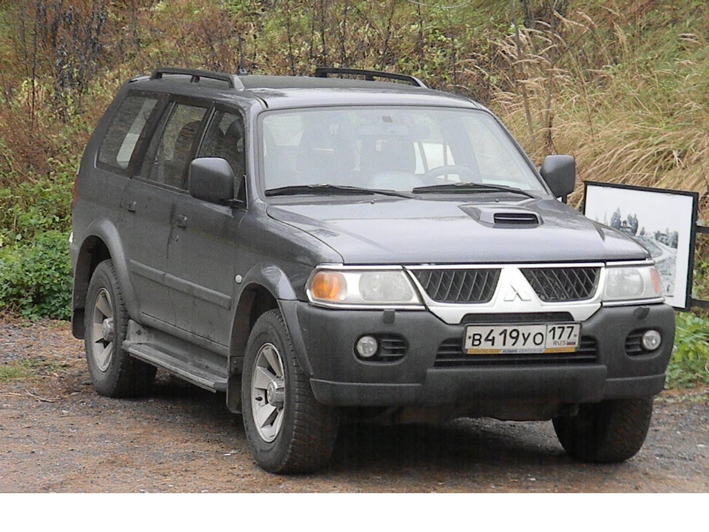 в 419 уо 177, Mitsubishi Pajero Sport 1st gen (K80/K90/PA/PA), 1996–2008