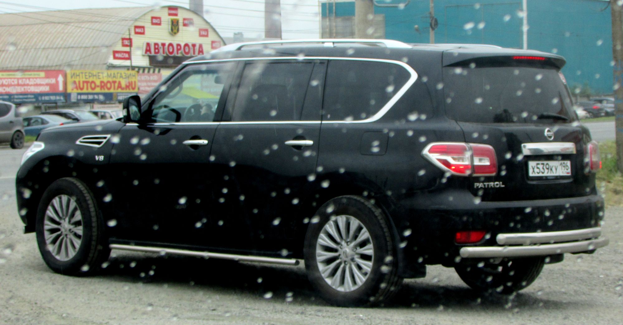 х 539 ку 196, Nissan Patrol 6th gen (Y62), 1st facelift, 2014–2019