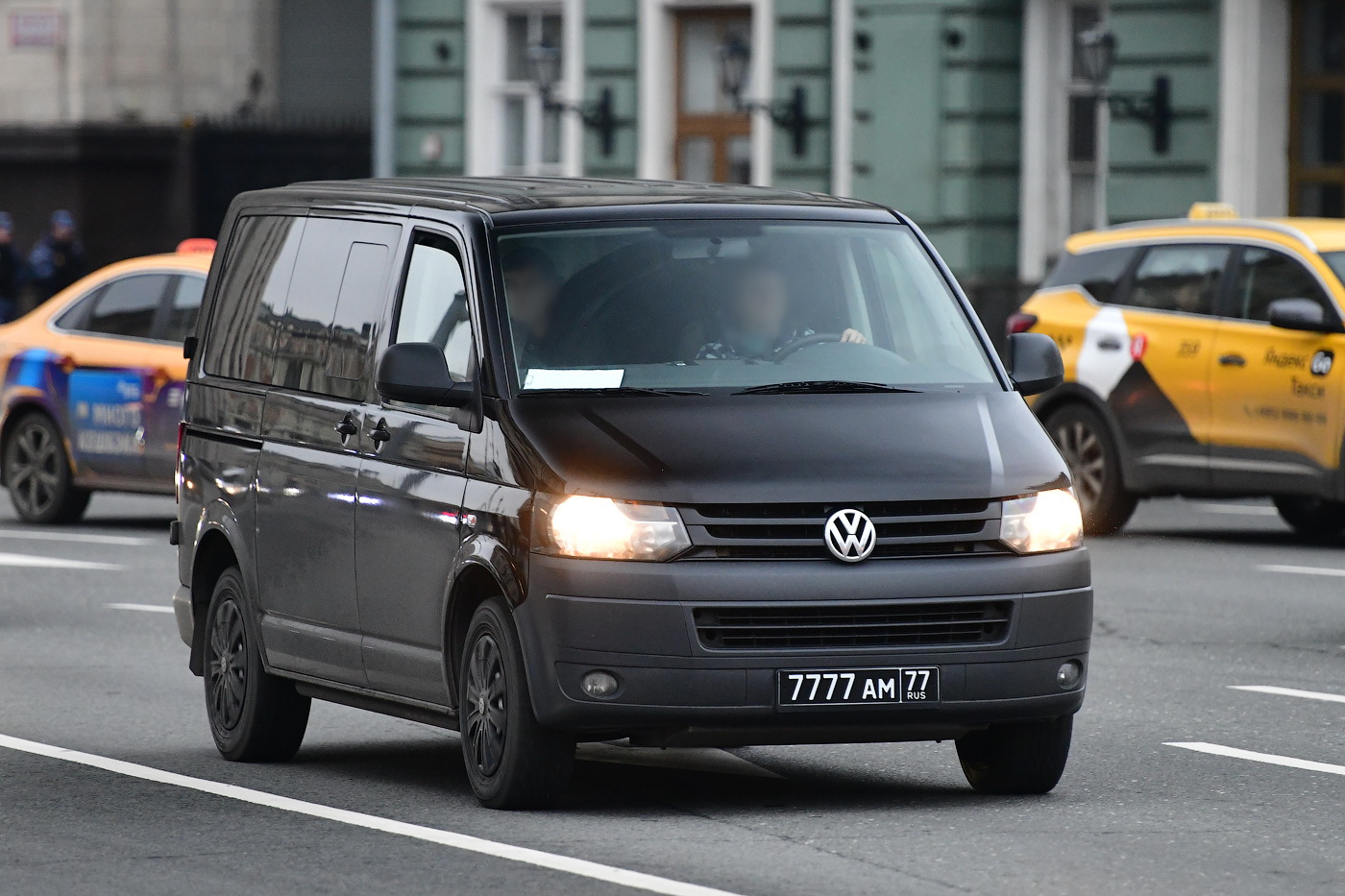 7777 ам 77, Volkswagen Transporter 5th gen Van (T5) (7E/7H), facelift, 2009–2015