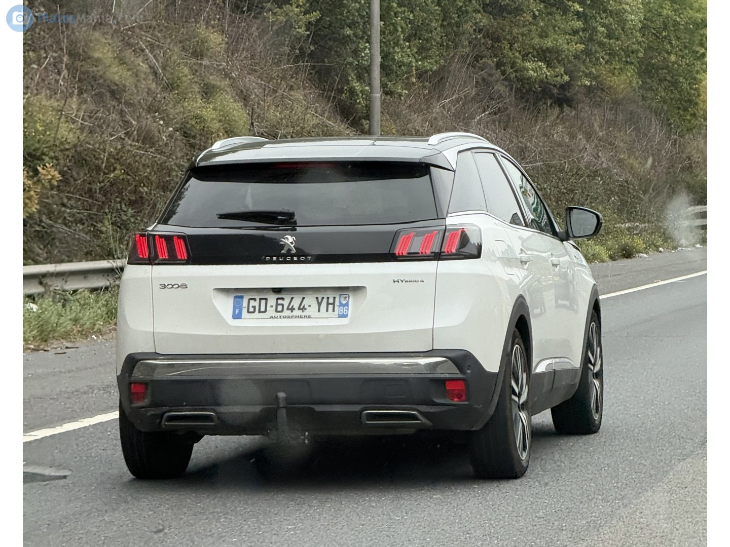 GD-644-YH, Peugeot 3008 2nd gen (P84), facelift, 2020–2024