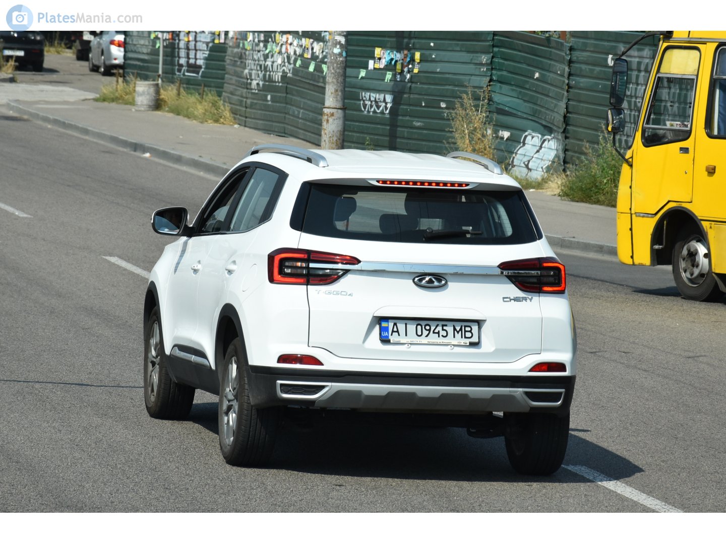 AI 0945 MB, Chery (Chirey) Tiggo 4 1st gen (T19), 1st facelift, 2019–2023