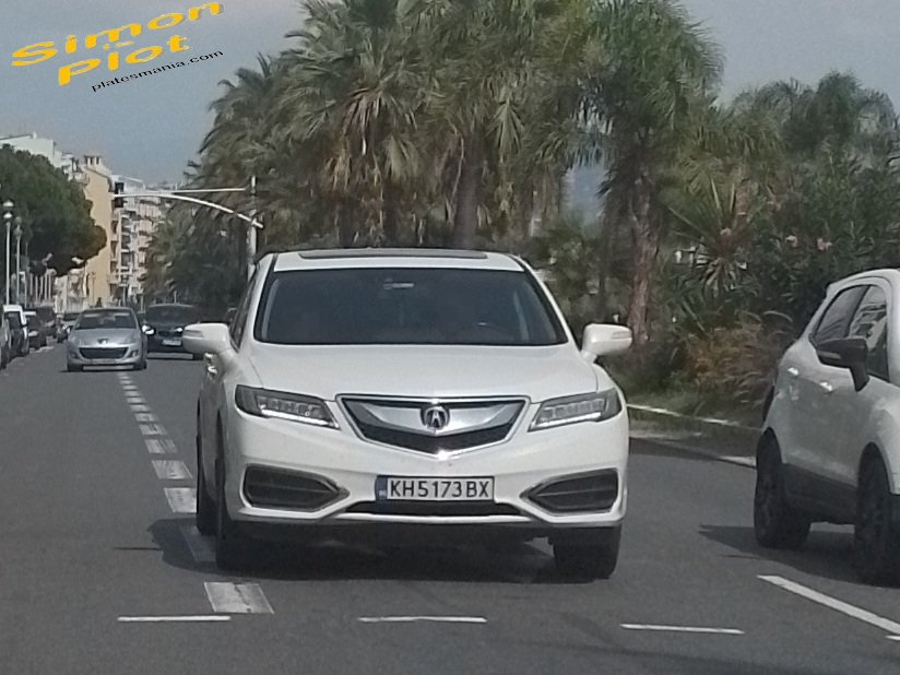 KH 5173 BX, Acura RDX 2nd gen (TB3/TB4), facelift, 2015–2018