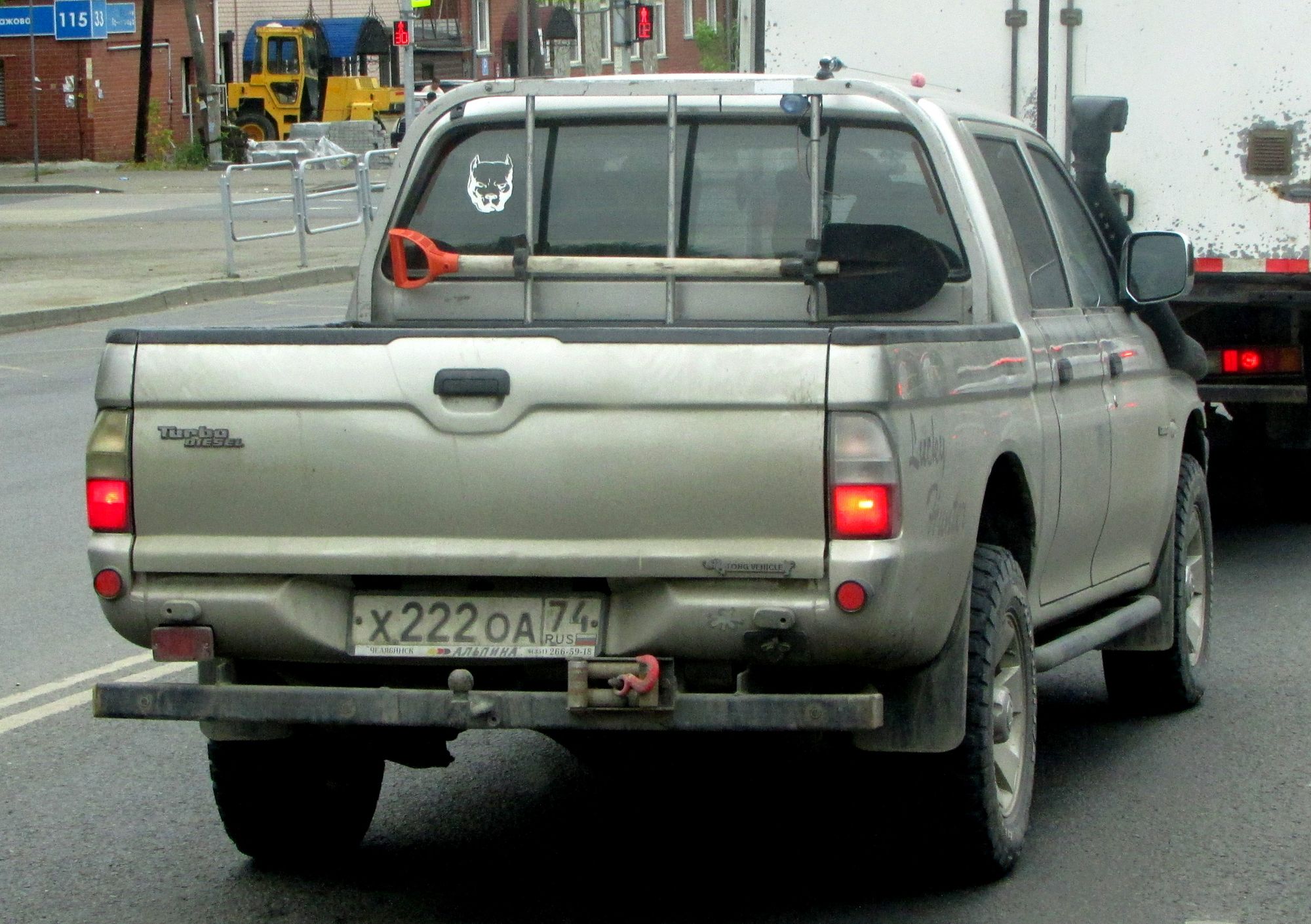 х 222 оа 74, Mitsubishi L200 3rd gen (K50/K60/K70), 1996–2006 (–2012 for BR-market)