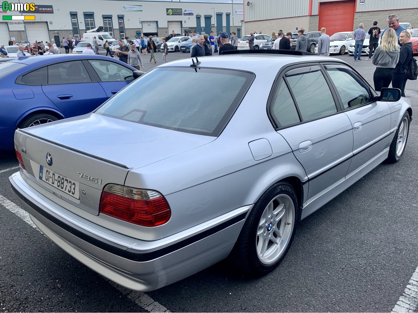 01-D-88733, BMW 7 Series 3rd gen (E38), 1995–2001