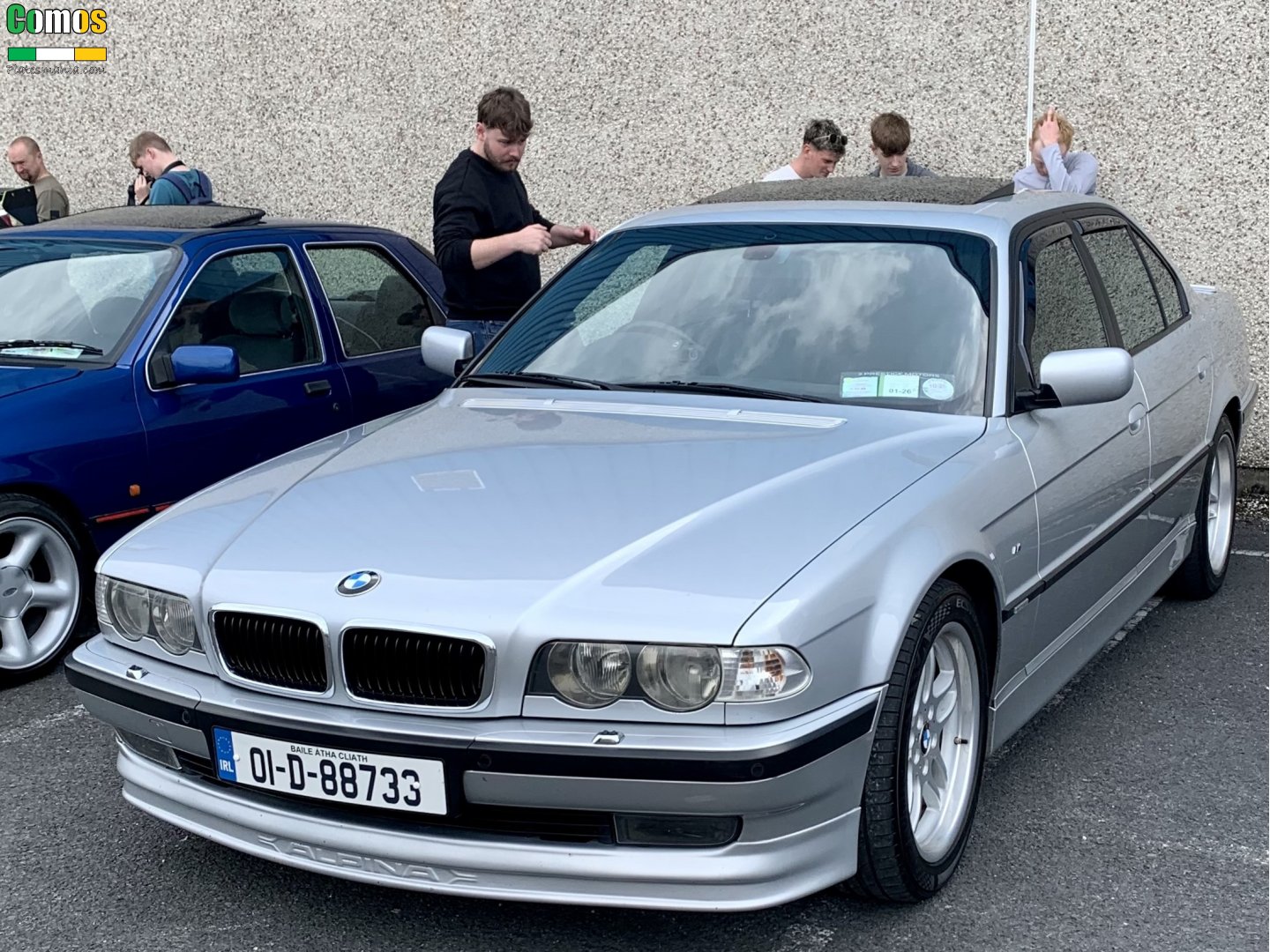 01-D-88733, BMW 7 Series 3rd gen (E38), 1995–2001