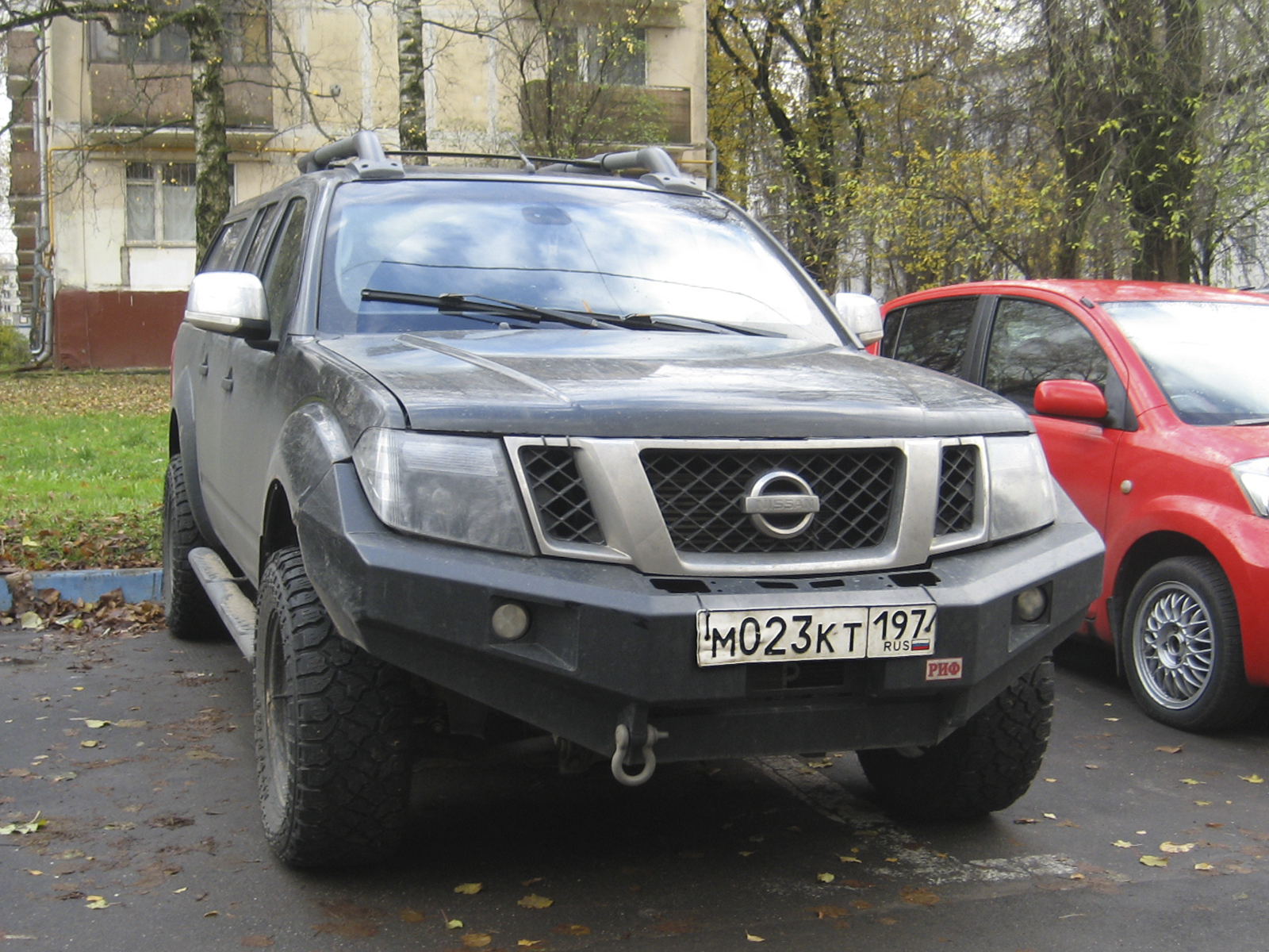м 023 кт 197, Nissan Navara 3rd gen (Frontier) (D40), 2005–2015