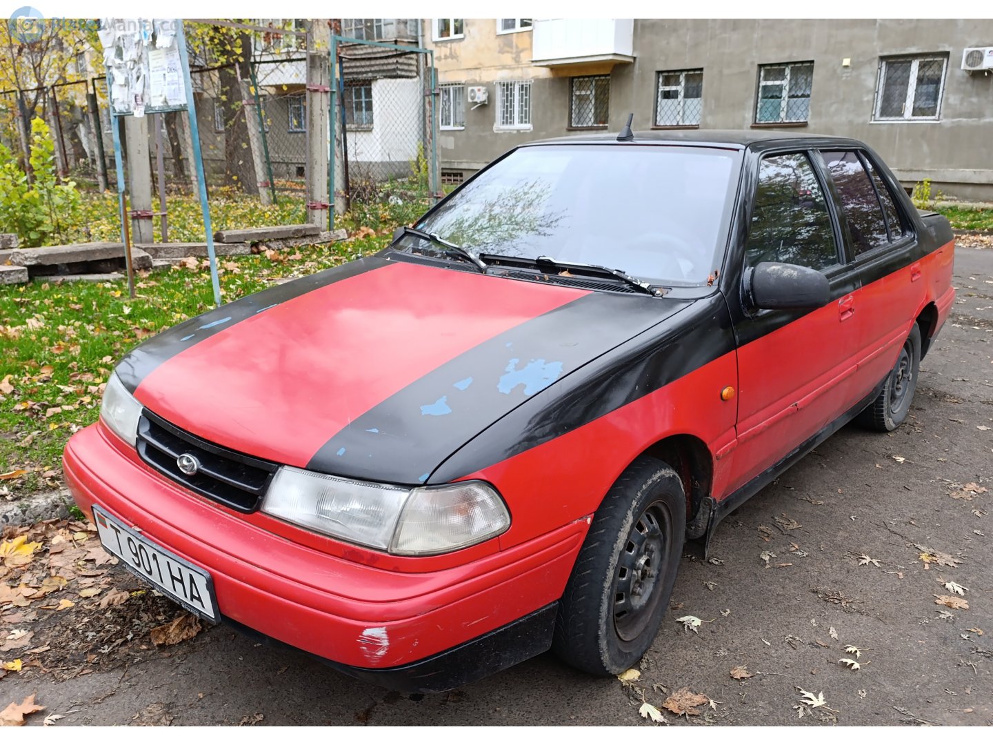 T 901 HA, Hyundai Pony 4th gen Sedan (X2; EU-market), facelift, 1991–1994