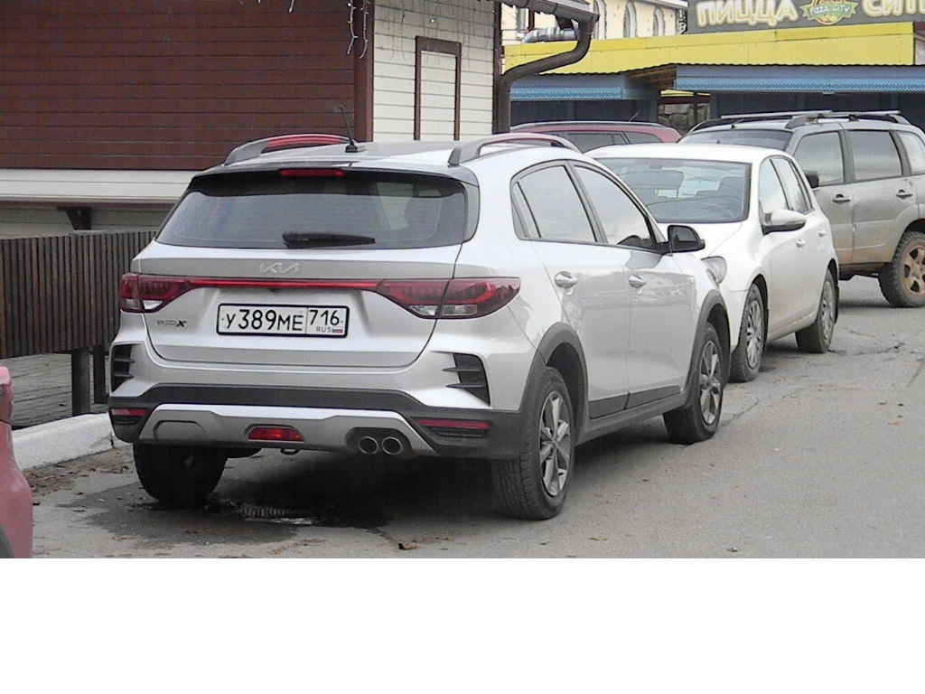 у 389 ме 716, Kia Rio 4th gen X Hatch (FB; CIS-market), facelift, 2020–2022  (Solaris KRX for RU-market since 2024)