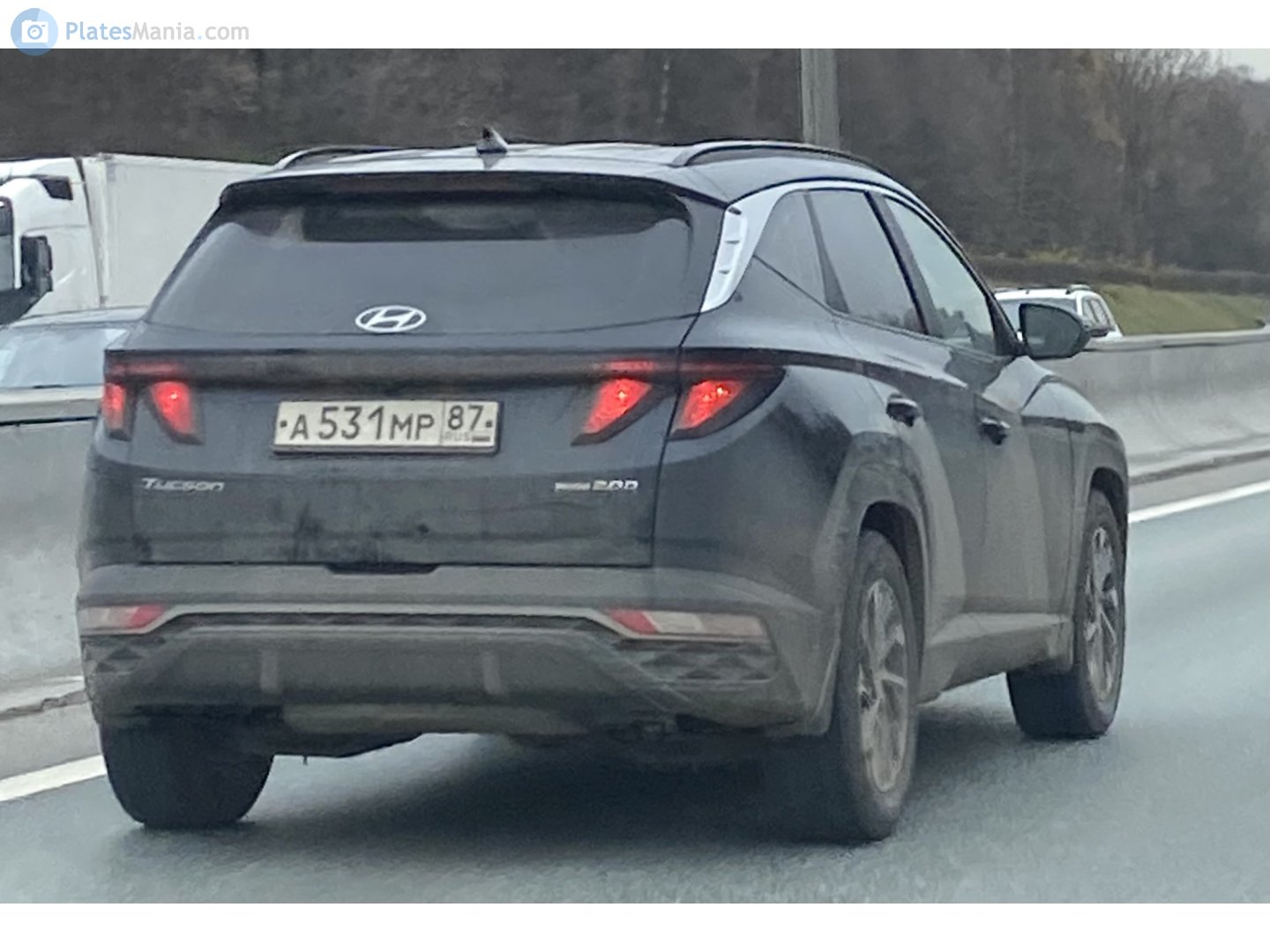 а 531 мр 87, Hyundai Tucson 4th gen (NX4), 2020–2024