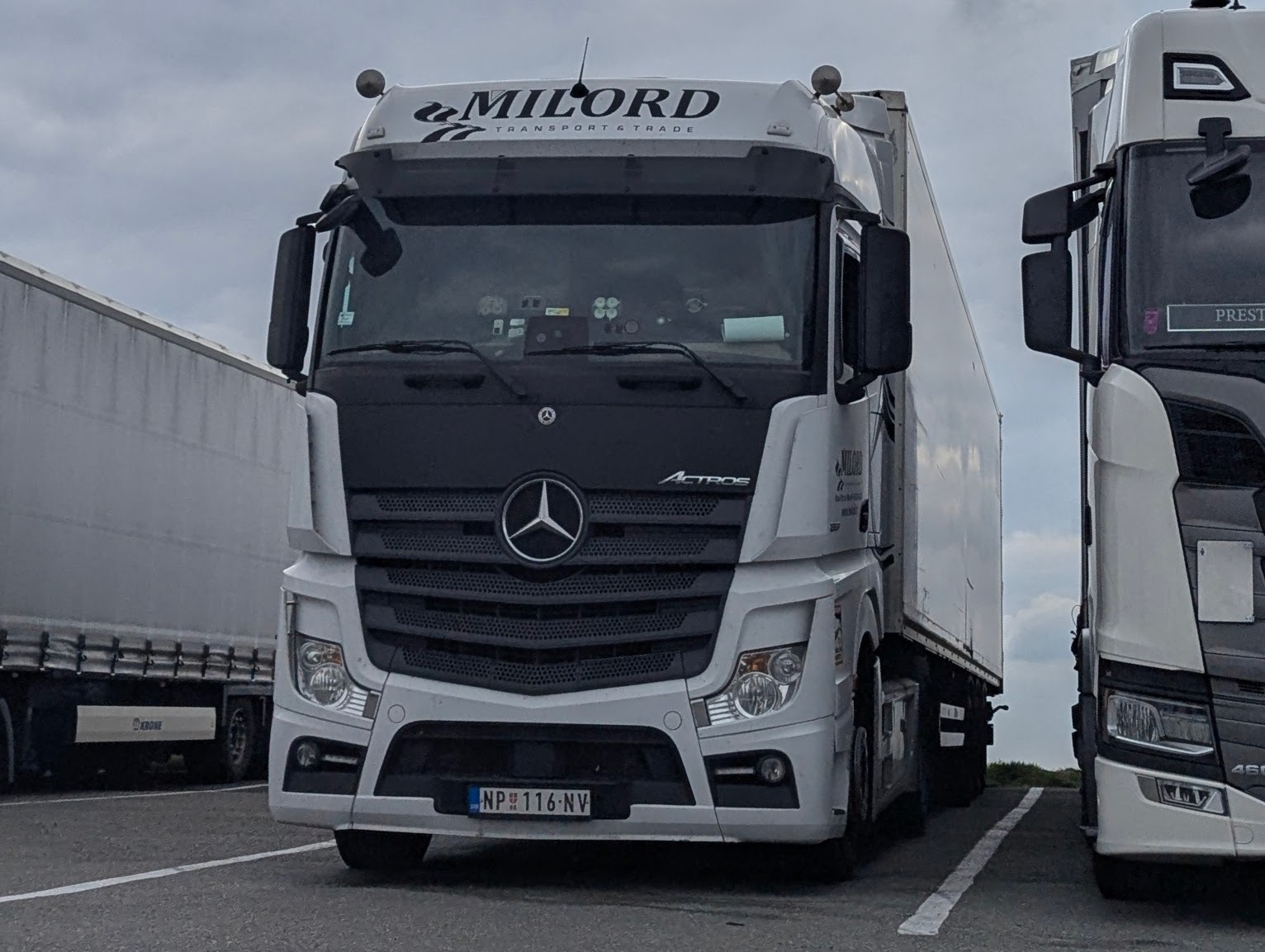 NP 116-NV, Mercedes-Benz Actros 3rd gen (MP4/MP5), 2011–