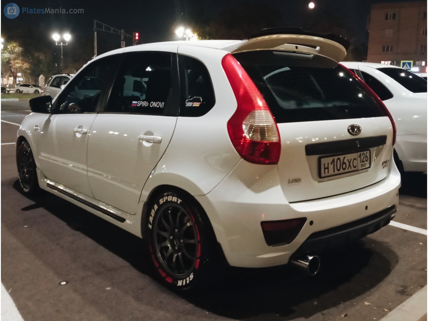 н 106 хс 126, Lada (VAZ) 2192 Kalina/Granta 21925 Kalina Sport/NFR, 2014–2018