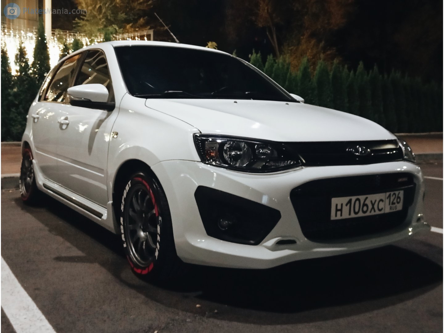 н 106 хс 126, Lada (VAZ) 2192 Kalina/Granta 21925 Kalina Sport/NFR, 2014–2018