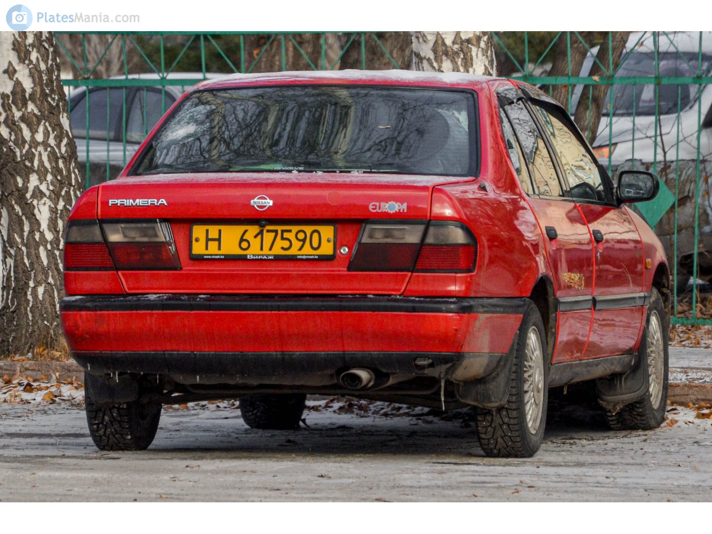 H 617590, Nissan Primera 1st gen Sedan/Liftback (P10), 1990–1996