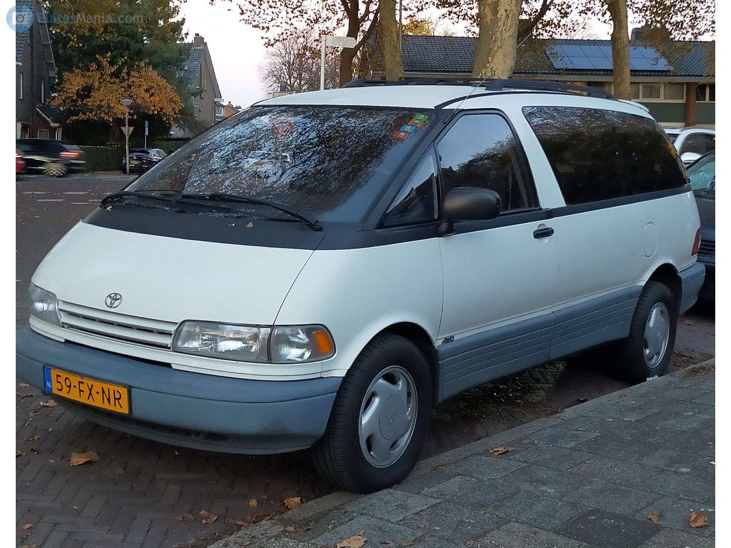59-FX-NR, Toyota Previa 1st gen (R10/R20), 1990–2000