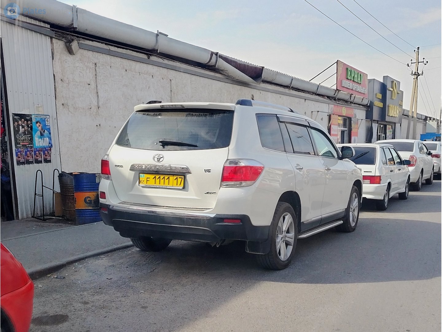 F 1111 17, Toyota Highlander 2nd gen (XU40), facelift, 2010–2013