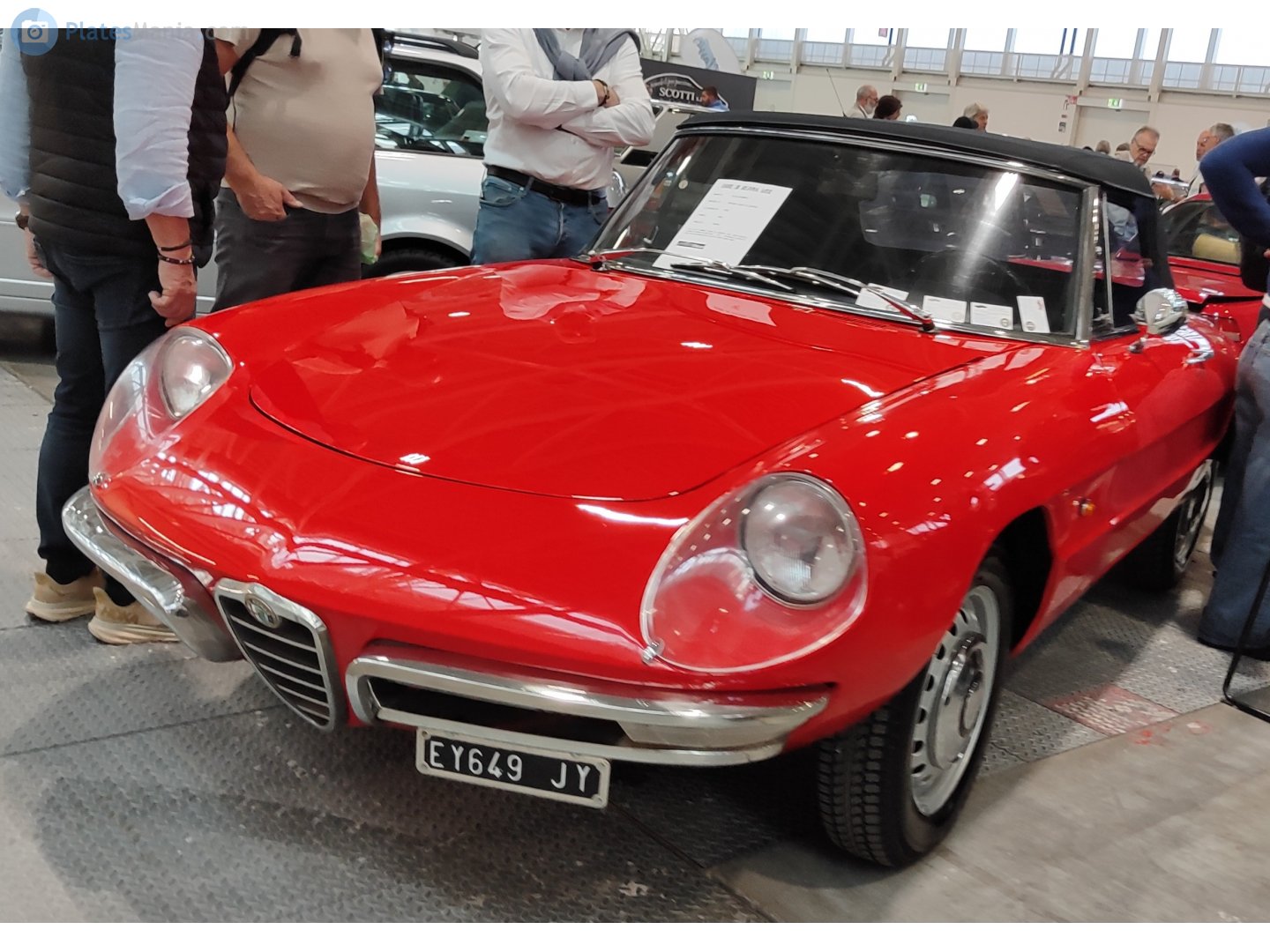 EY 649 JY, Alfa Romeo Spider 1st gen, 1966–1969
