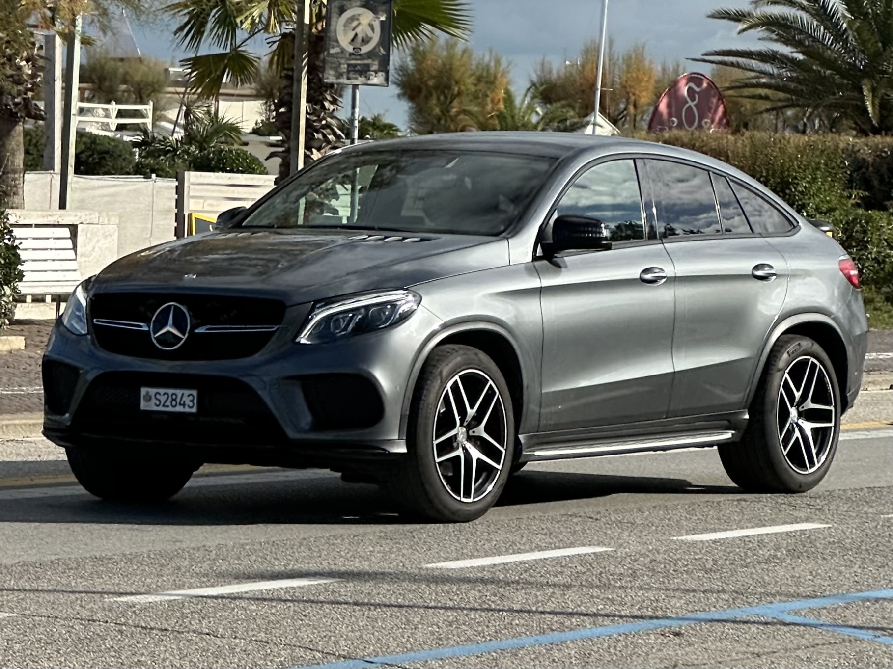 S2843, Mercedes-Benz GLE-Klasse 1st gen Coupé (C292), 2015–2019