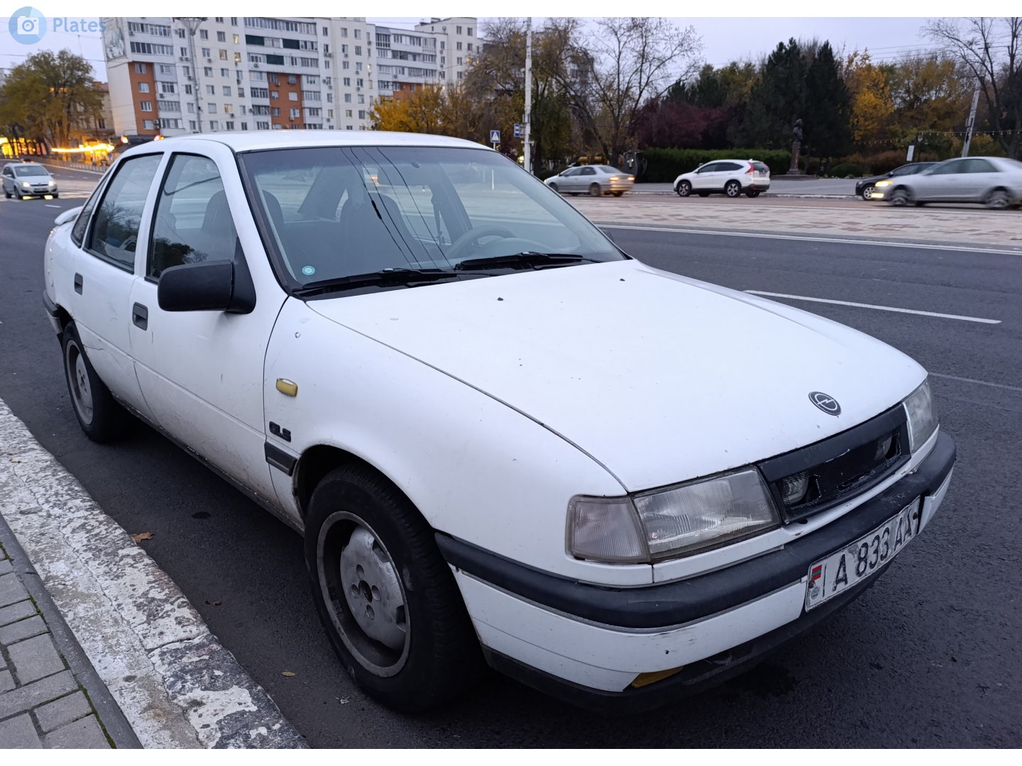 A 833 AA, Opel Vectra 1st gen Sedan (A; J89), 1988–1995
