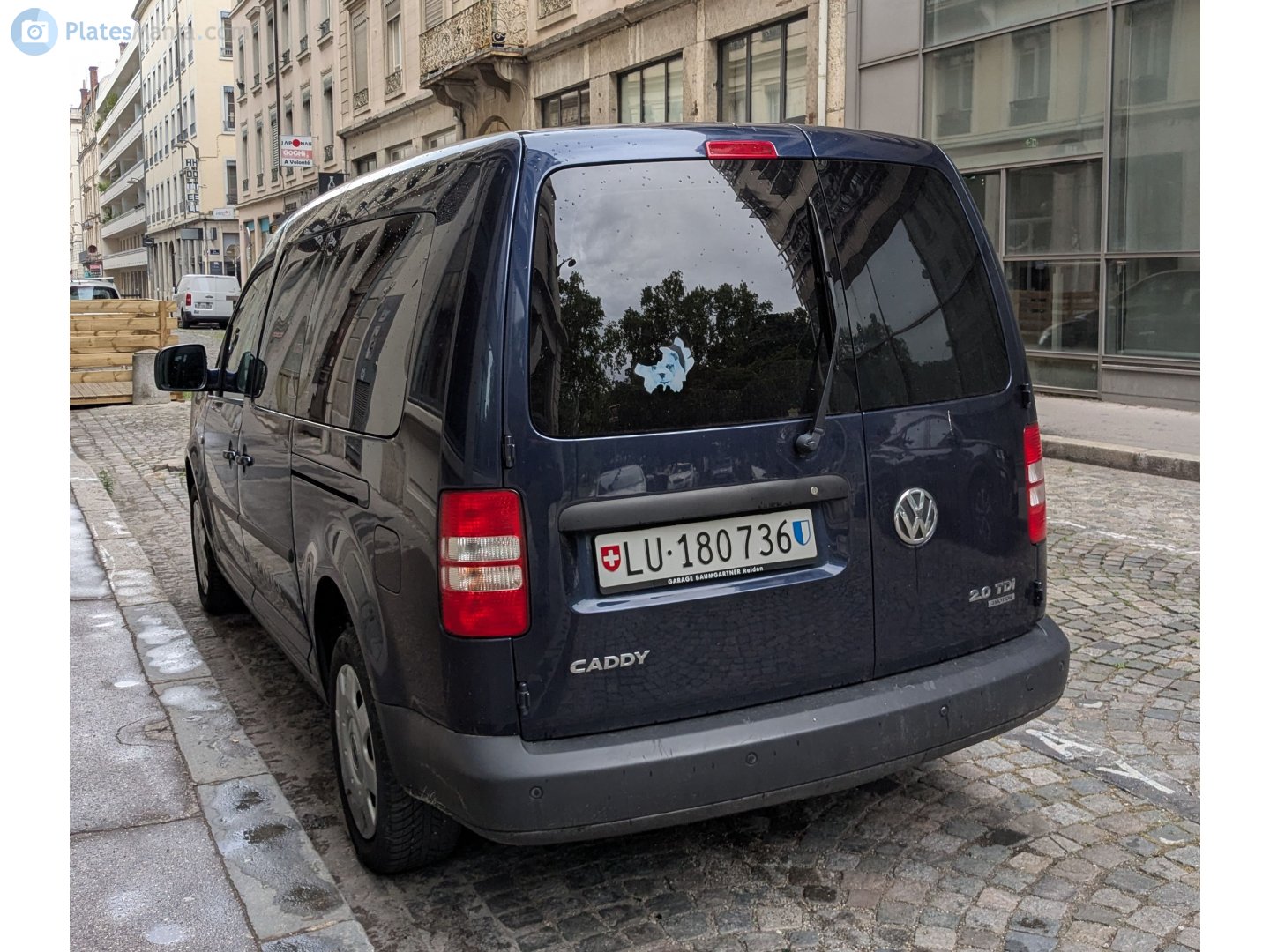 LU 180736, Volkswagen Caddy 3rd gen (2K), 1st facelift, 2010–2015