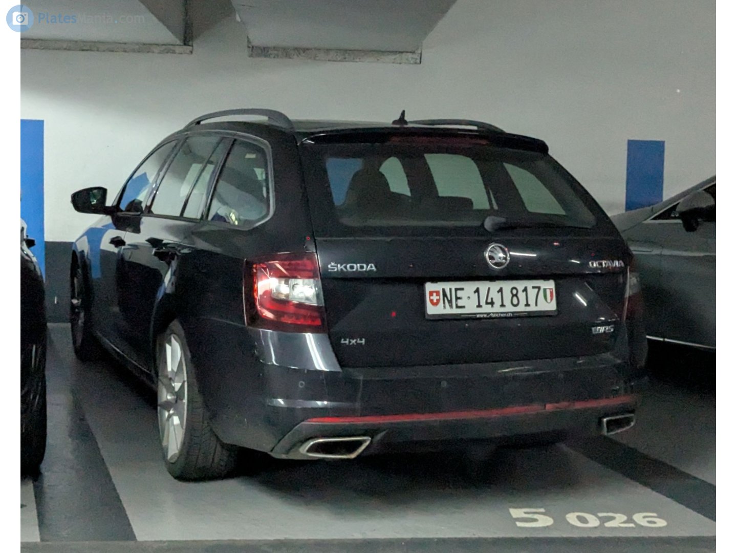 NE 141817, Skoda Octavia 3rd gen Combi (A7/5E5), facelift, 2017–2020 (–2023 for CN-market)