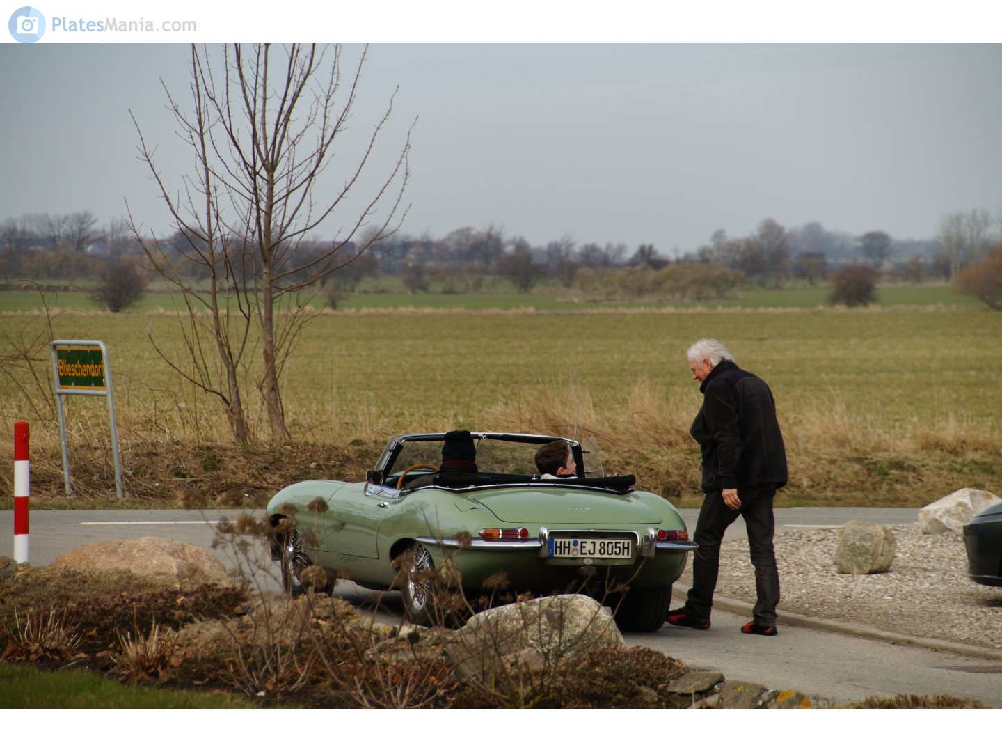 HH EJ 805 H, Jaguar E-Type Convertible (Series 1), 1961–1968