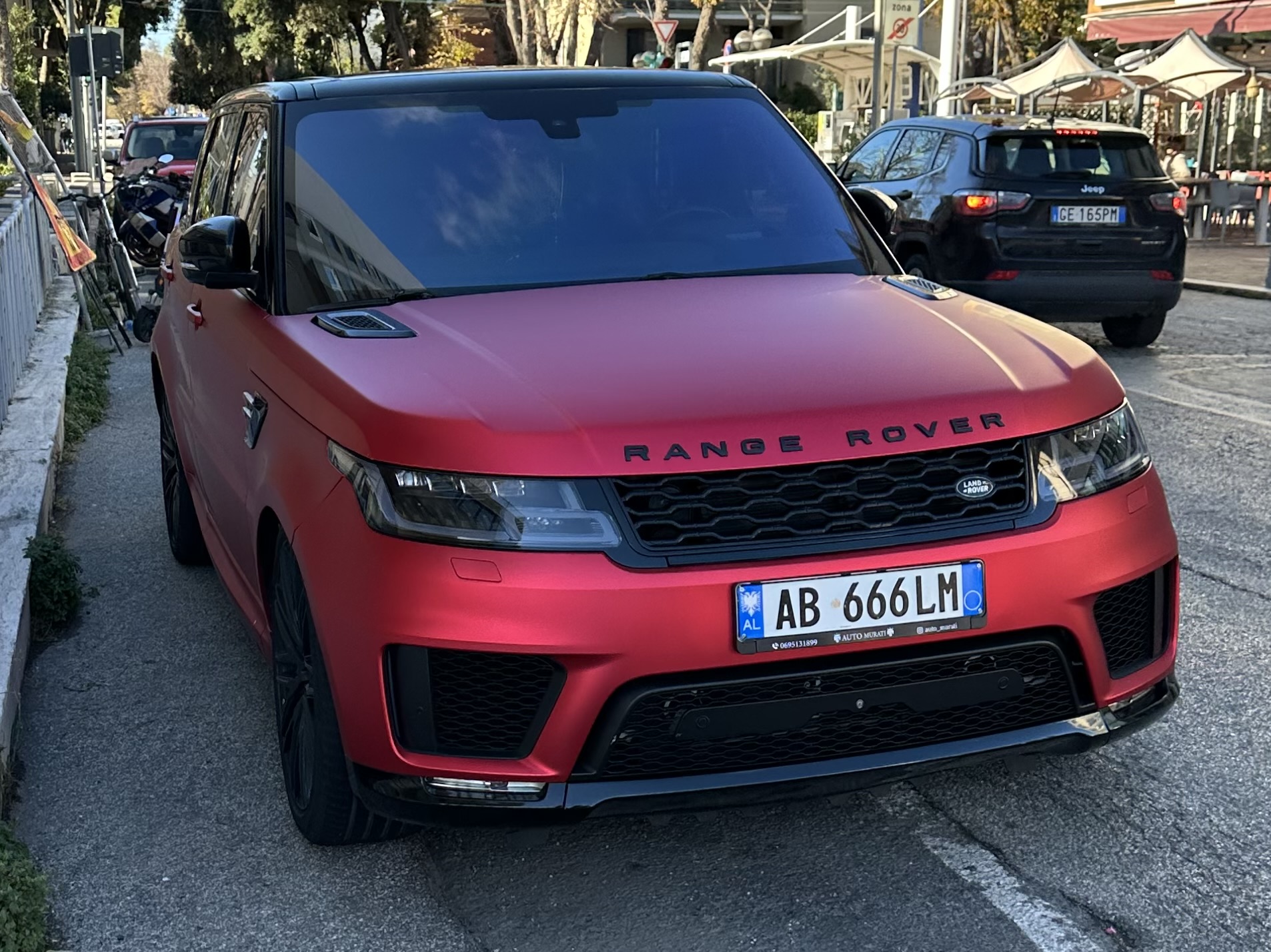 AB 666 LM, Land Rover Range Rover Sport 2nd gen (L494), facelift, 2017–2022